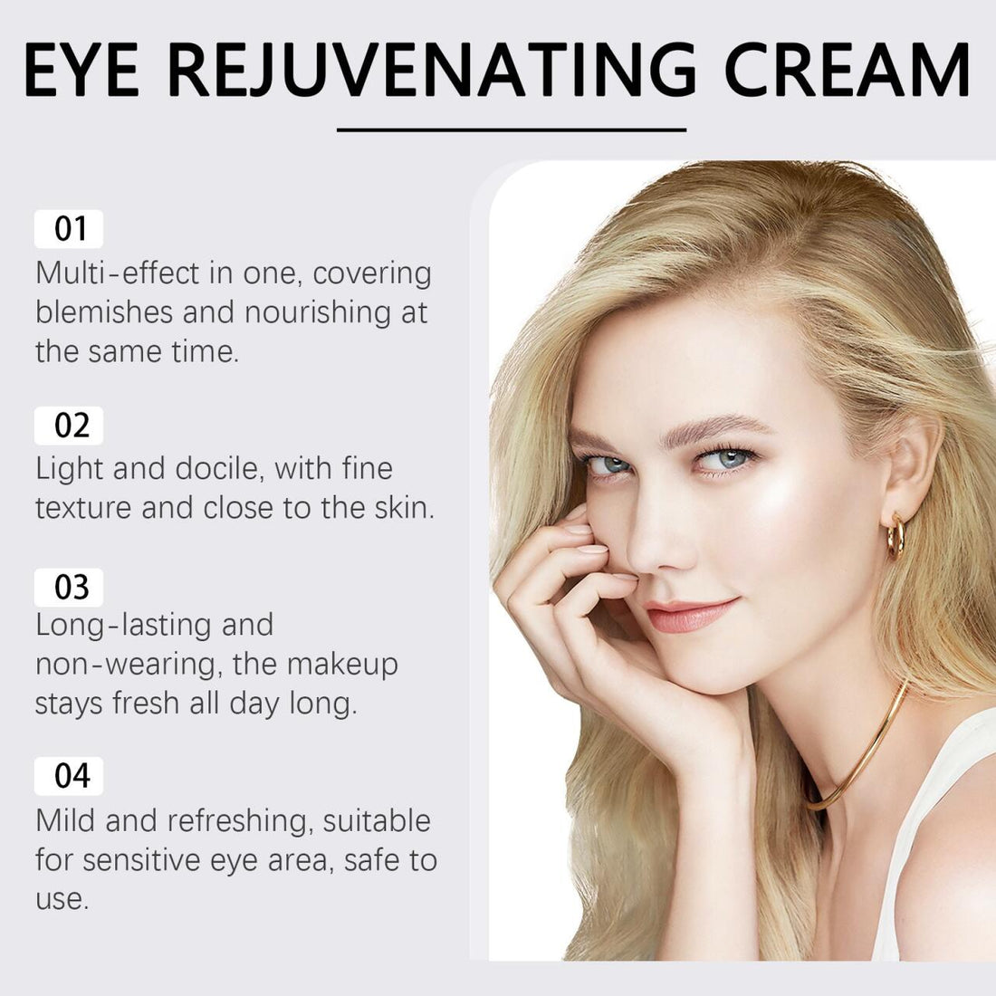 Contorno de Olhos Rejuvenescedor Antirrugas Iluminador – Olhar Radiante e Rejuvenescido – imagen 3