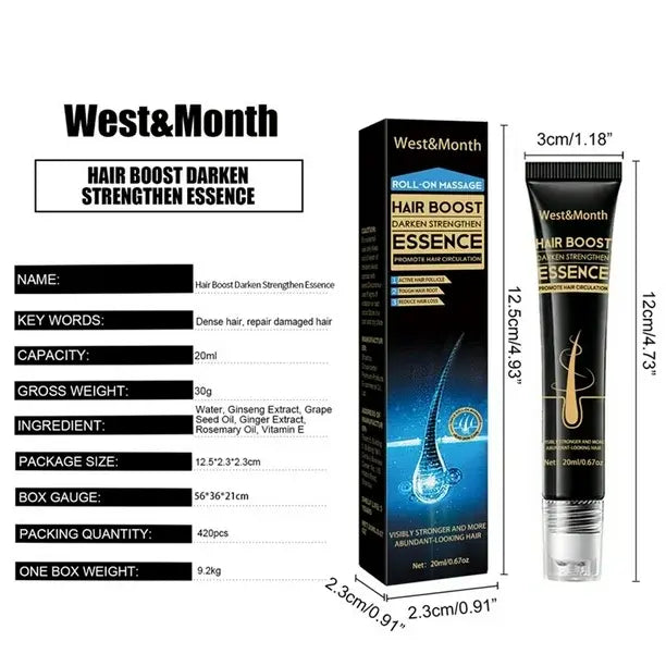 Esencia Anticaída de Cabello Regeneradora Roll-On (20ml) – Fortalece y Estimula el Crecimiento Capilar – imagen 5
