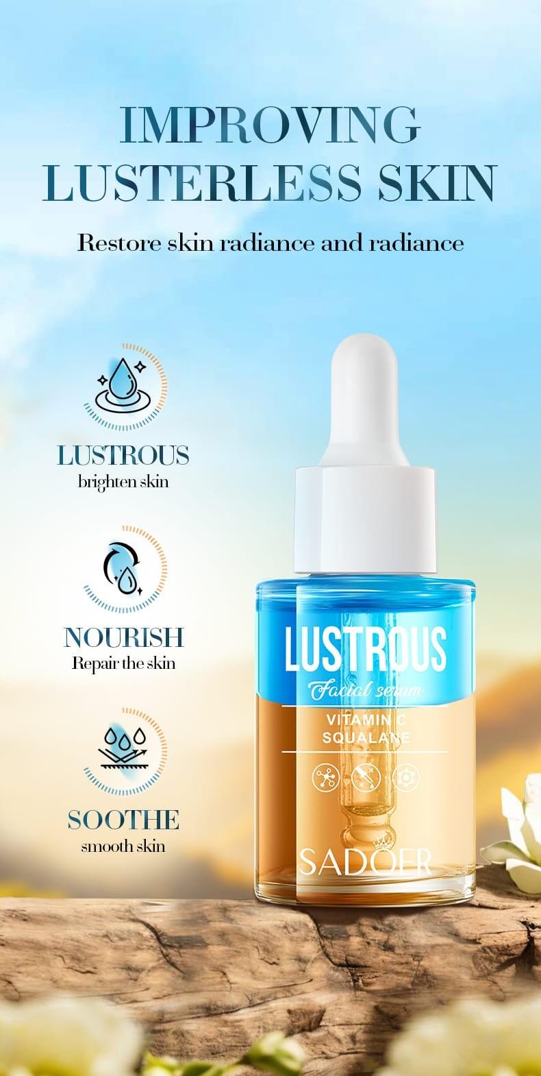 Sérum Facial Vitamina C + Escualano 30 ml – Luminosidad, Hidratación Profunda y Antioxidantes – imagen 3
