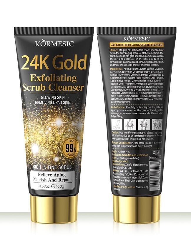 Limpador Facial Esfoliante 24K – imagen 1