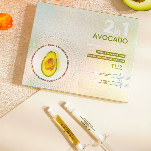 Conjunto 2 em 1 - Sérum Ativador Celular com Abacate e Hialuronato de Sódio