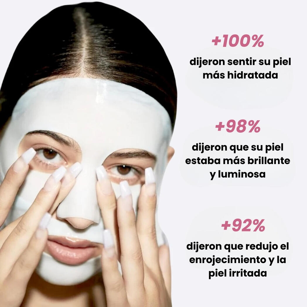 Pack 5 Mascarillas Faciales de Biocolágeno – imagen 2