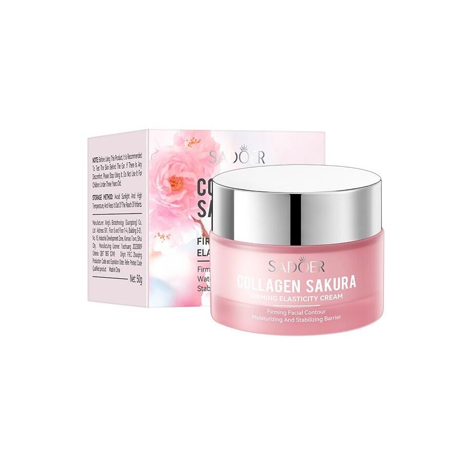 Sakura Collagen Firming Face Cream (50g) – Hydration and Youth for Your Skin – imagen 1
