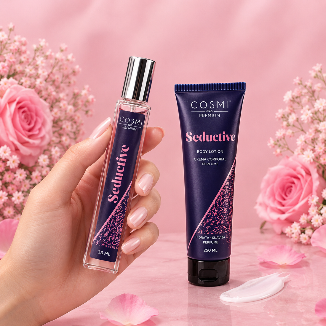 Conjunto Seductive Cuidados Corporais 35 + 35 ml – imagen 3
