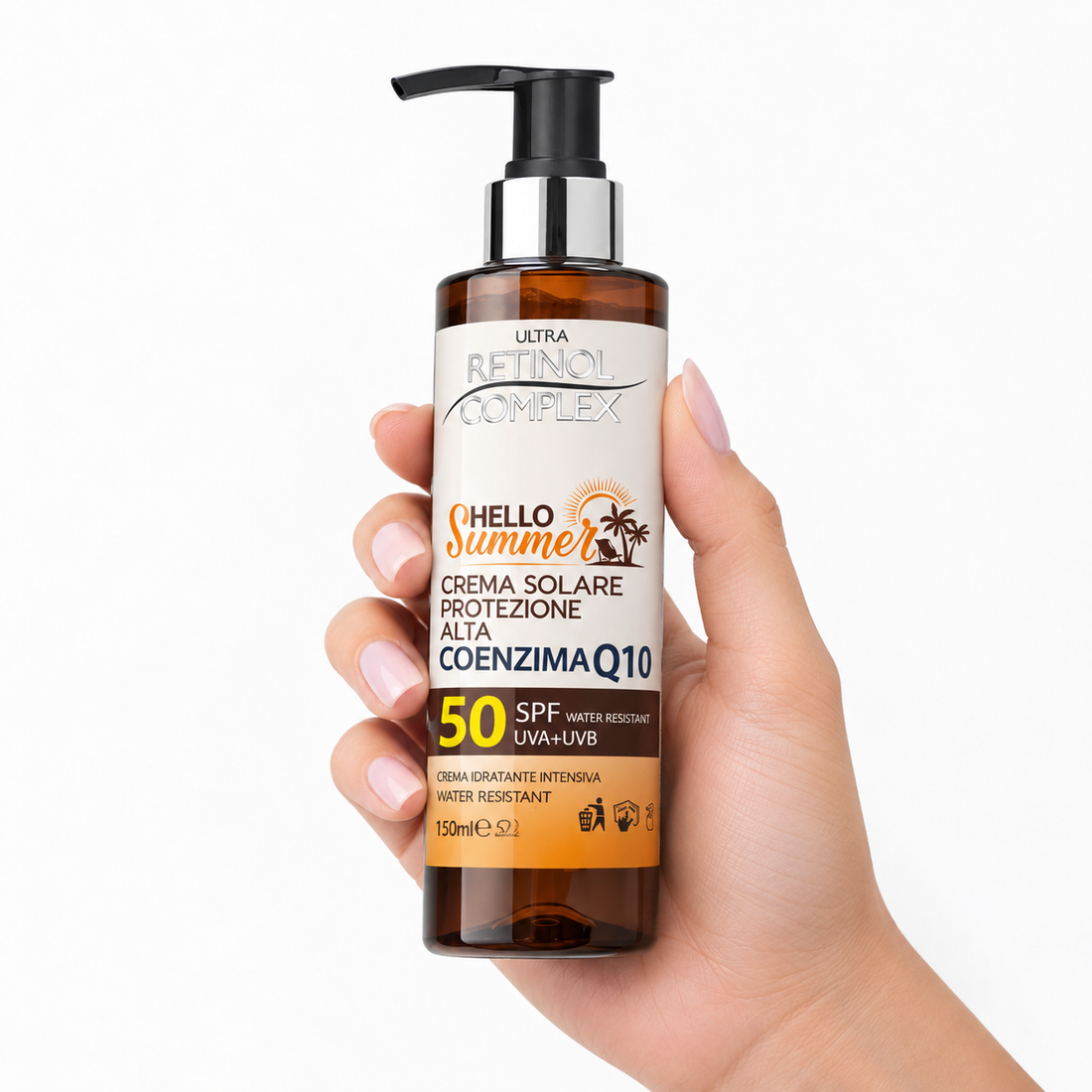 Crema Solar Coenzima Q10 SPF 50 150ML Retinol – imagen 2