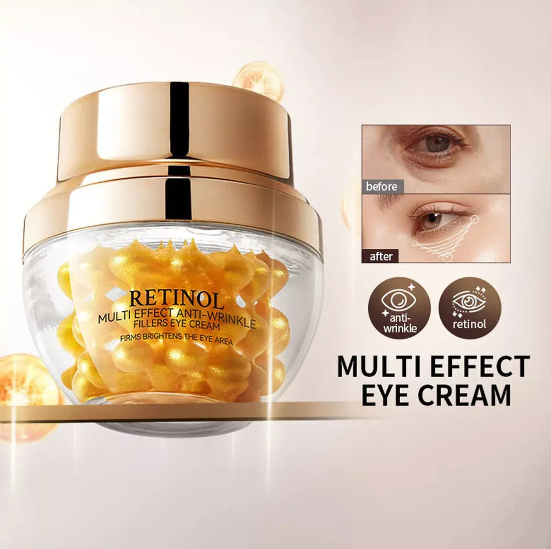 Contorno de Olhos Refirmante com Retinol – Ilumina e Suaviza as Linhas de Expressão – imagen 4