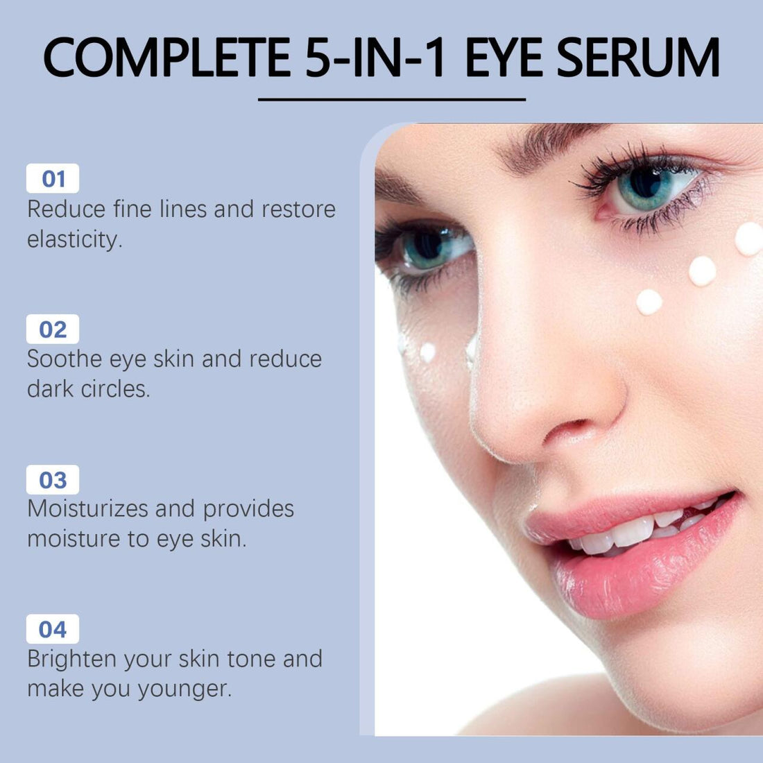 Sérum de Olhos 5 em 1 Multicorreção – Rejuvenesce e Revitaliza o teu Olhar – imagen 3