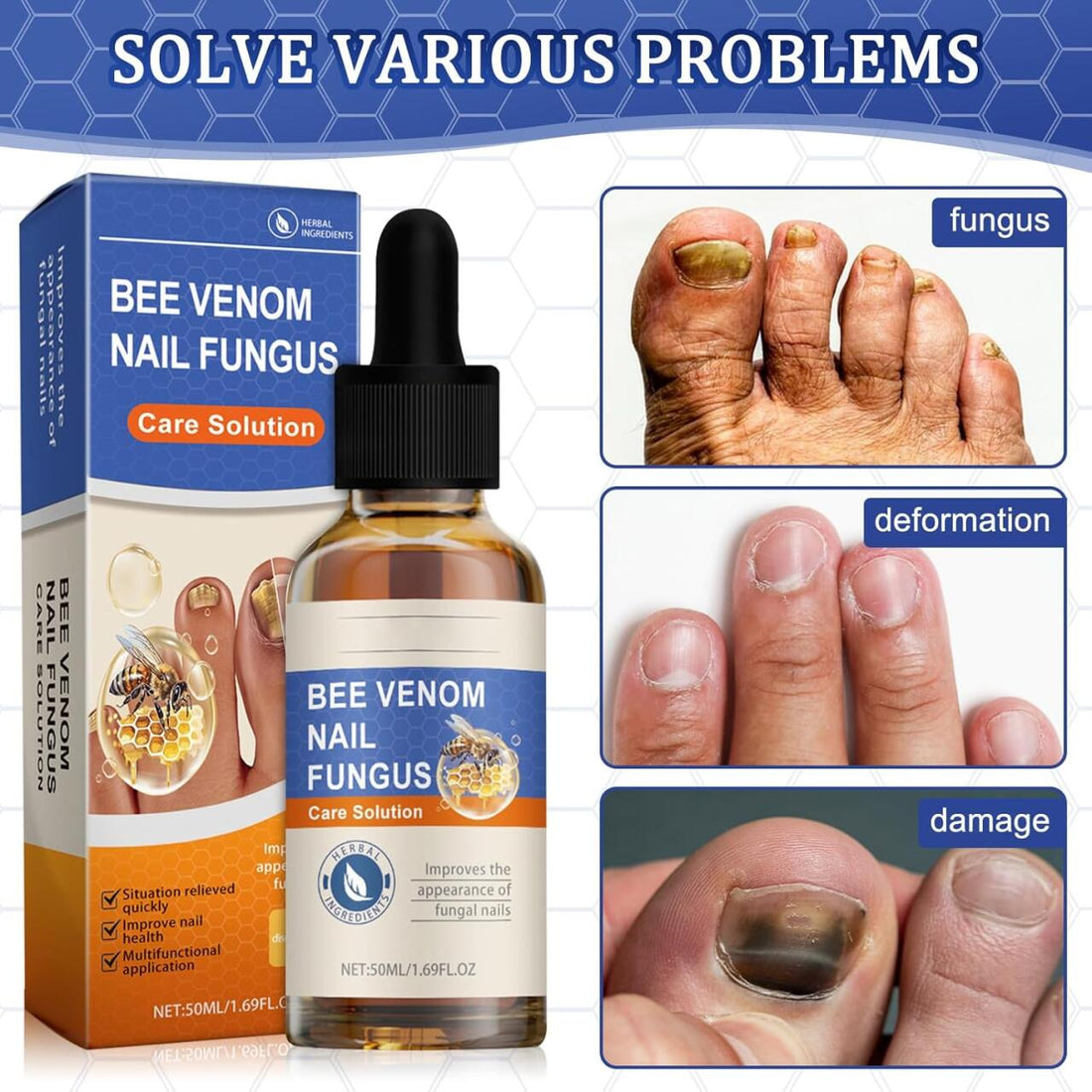 Sérum Fortalecedor de Uñas con Veneno de Abeja 50ml – imagen 4