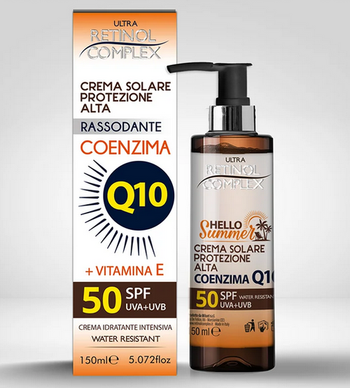 Crema Solar Coenzima Q10 SPF 50 150ML Retinol