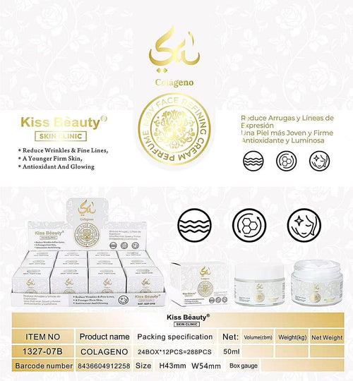 Crema Facial de Colágeno Esencia Árabe 50 ml
