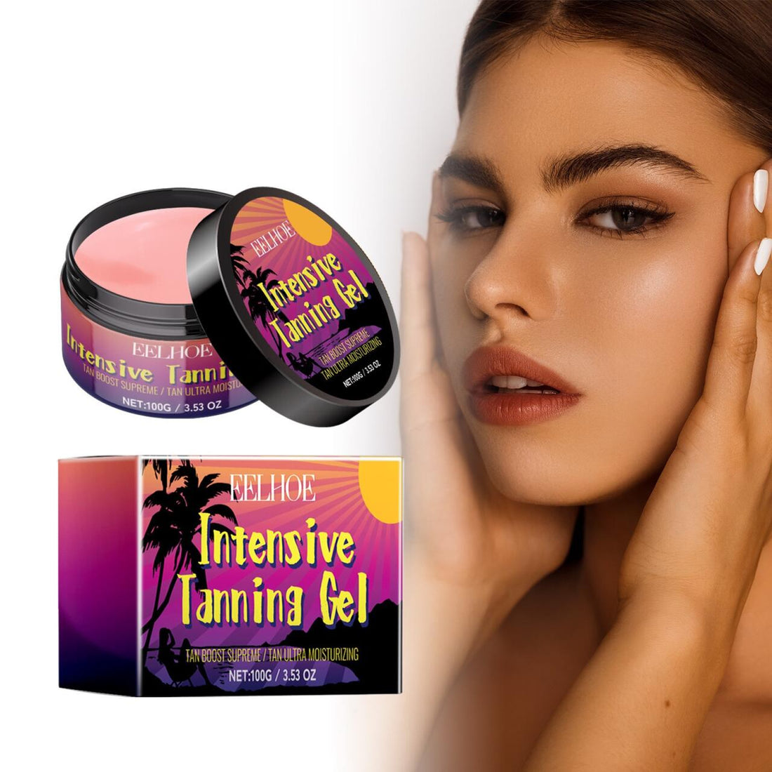 Gel Intensificador de Bronceado Ultra Hidratante – Bronceado Rápido, Uniforme y Luminoso – imagen 2