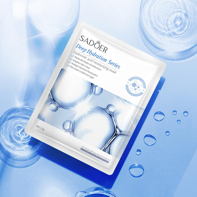 Hyaluronic Acid Facial Mask 4-Pack – imagen 1