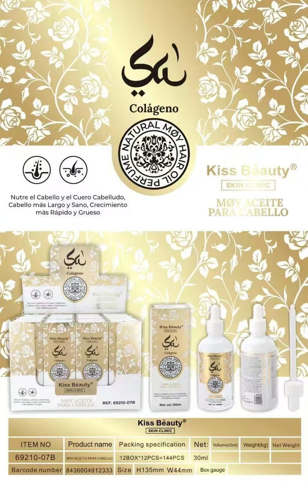 Aceite Capilar Esencia Árabe Colágeno 100ML