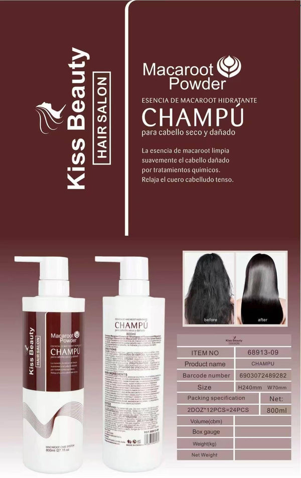 Champú Hidratante Esencia de Macaroot 800 ml