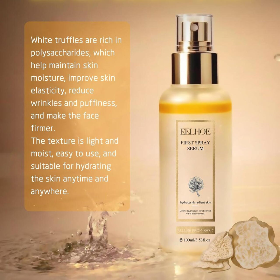Spray Sérum Bruma Facial Trufas Blancas 100ml – imagen 6