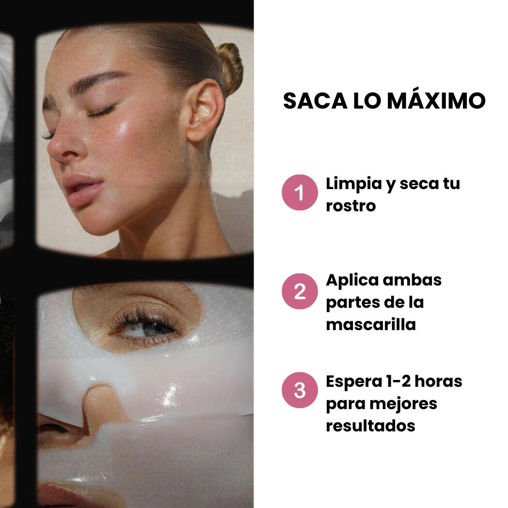 Pack 5 Mascarillas Faciales de Biocolágeno – imagen 5