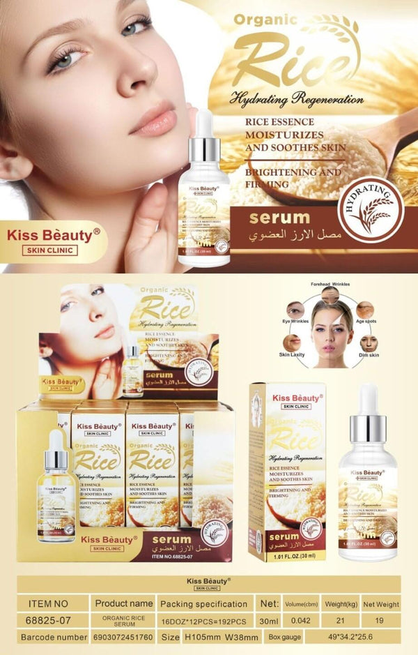 Sérum Facial Iluminador con Esencia de Arroz 30ml