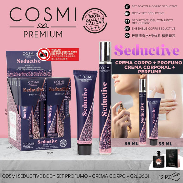 Set Seductive Cuidado Corporal 35 + 35 ml