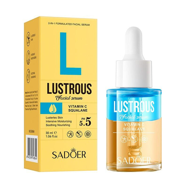 Sérum Facial Vitamina C + Escualano 30 ml – Luminosidad, Hidratación Profunda y Antioxidantes