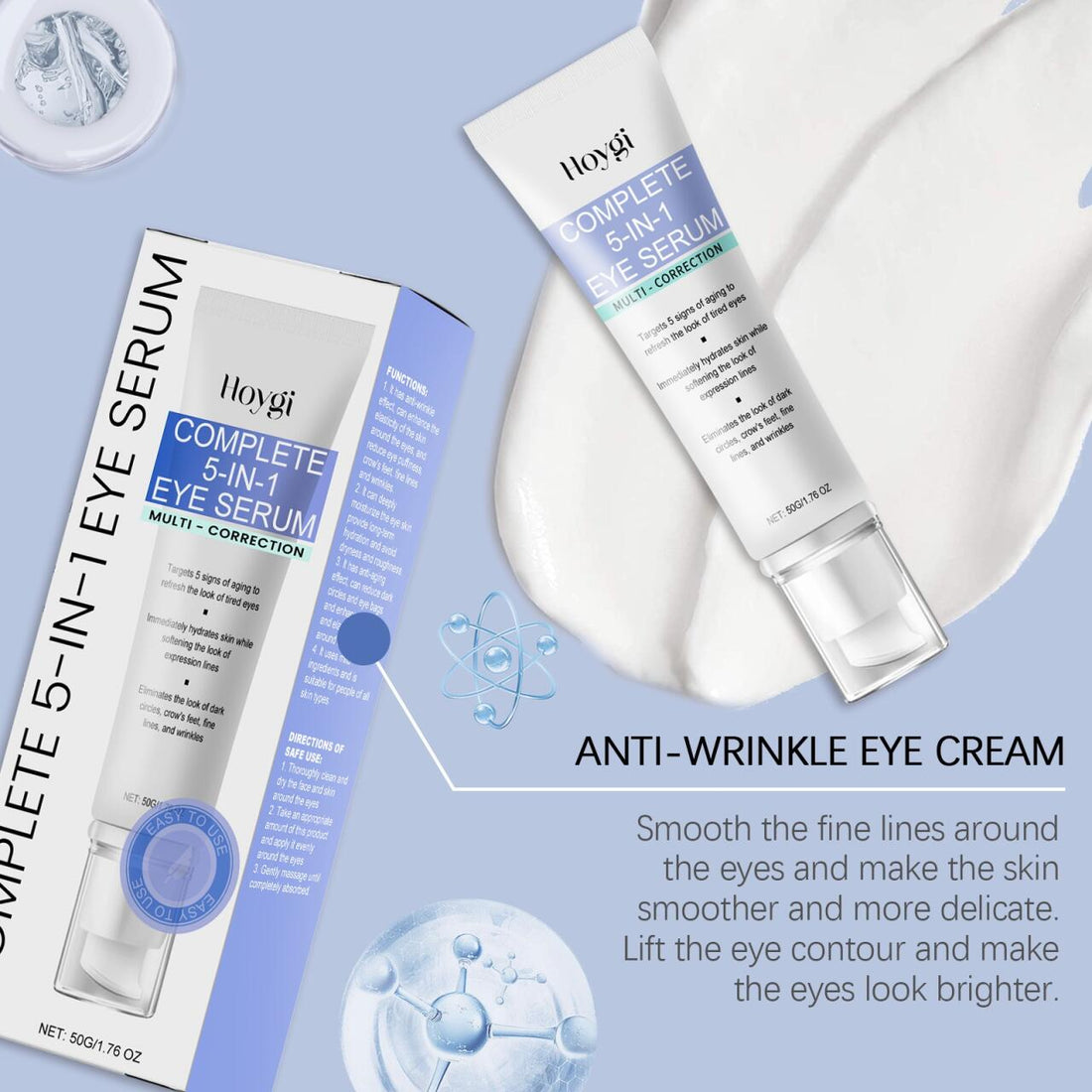 Sérum de Olhos 5 em 1 Multicorreção – Rejuvenesce e Revitaliza o teu Olhar – imagen 4