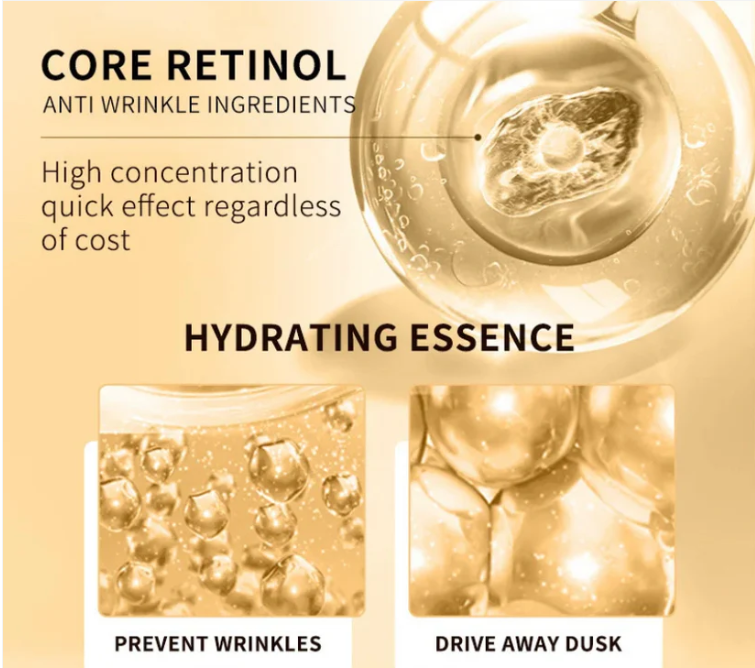 Sérum de Contorno de Olhos Antirrugas com Retinol – Rejuvenesce e Restaura o teu Olhar – imagen 3
