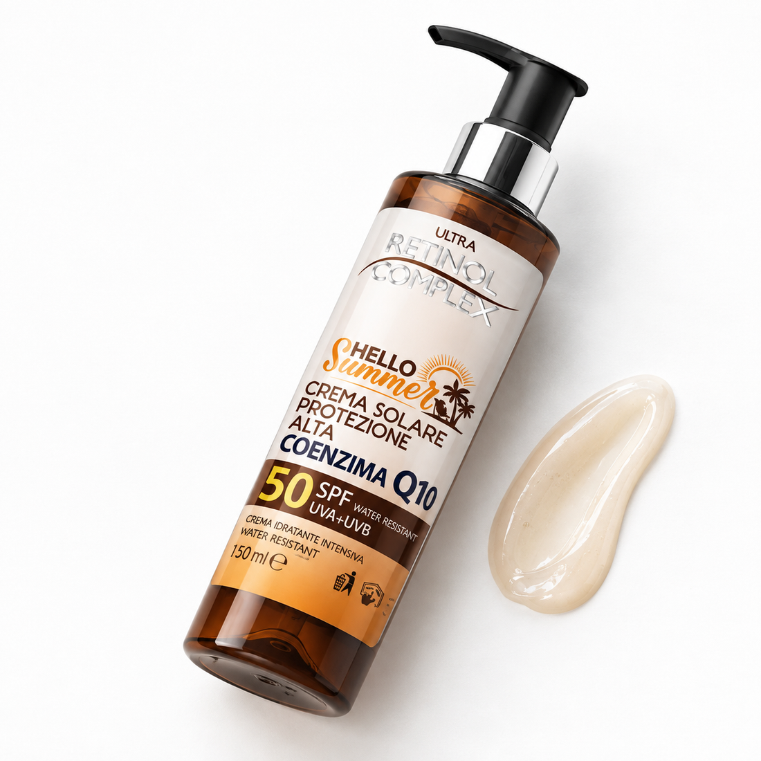 Crema Solar Coenzima Q10 SPF 50 150ML Retinol – imagen 3